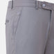 Ascots Light Grey Plain Formal Cotton Pant - John Ellies
