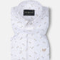 Auraxo Yellow Cotton Printed Shirt - John Ellies