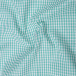 Vorniq Green Gingham Check Button Down Cotton Shirt - John Ellies