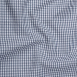 Vorniq Grey Gingham Check Button Down Cotton Shirt - John Ellies