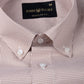 Gravone Orange Houndstooth Button Down Cotton Shirt - John Ellies