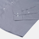 Gravone Black Houndstooth Button Down Cotton Shirt - John Ellies
