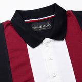 Venorai Red Wine Cotton Polo T-Shirt