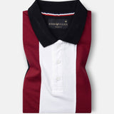 Venorai Red Wine Cotton Polo T-Shirt