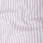 Caedrix Heather Pink Stripes Linen Blend Shirt - John Ellies