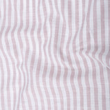 Caedrix Heather Pink Stripes Linen Blend Shirt - John Ellies