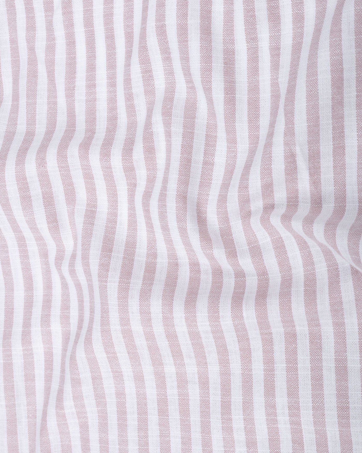 Caedrix Heather Pink Stripes Linen Blend Shirt - John Ellies