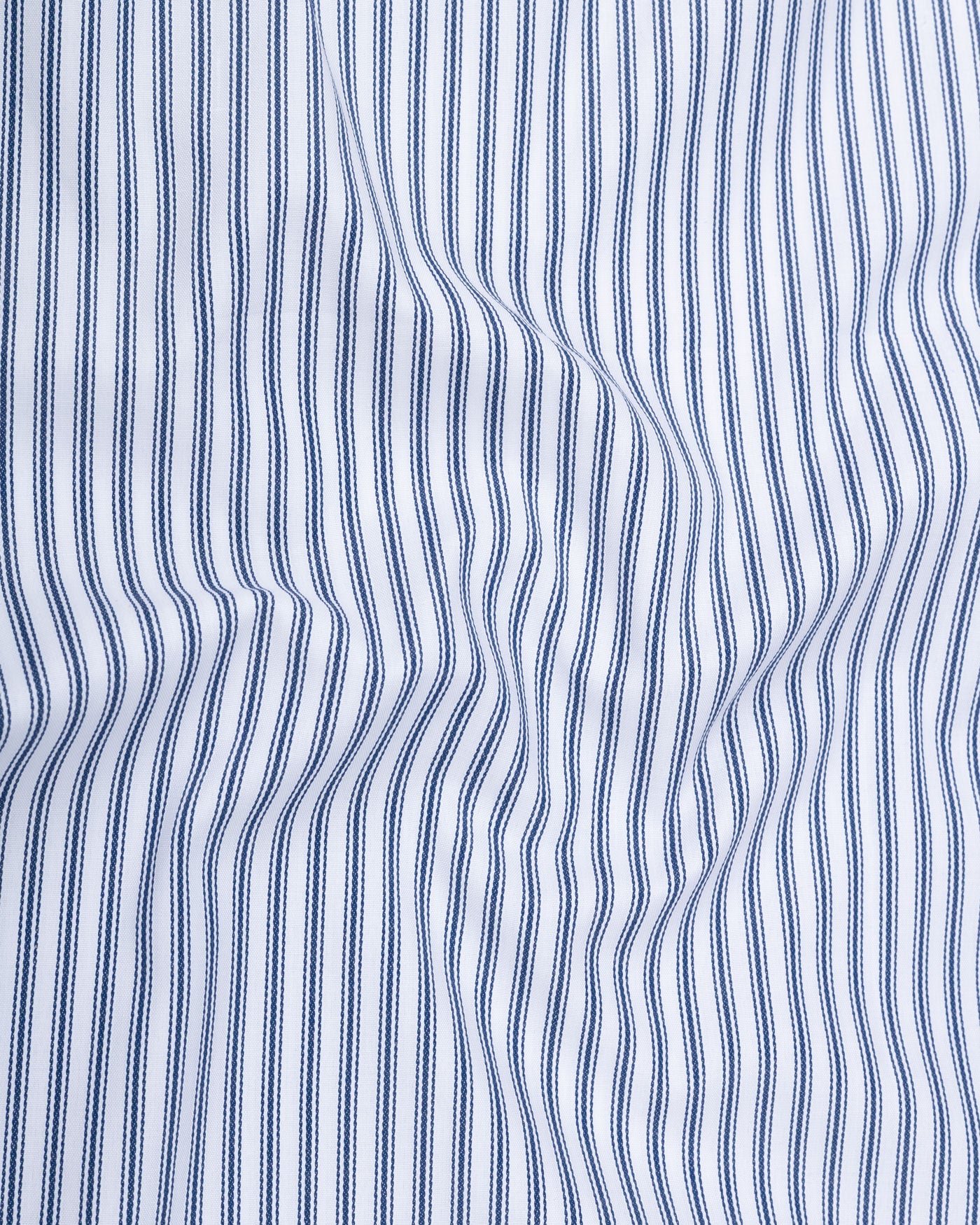 Caedrix Blue Stripes Cotton Shirt - John Ellies