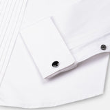 White Tuxedo Premium Cotton Shirt
