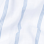 Brivela Blue Stripe Linen Shirt - John Ellies