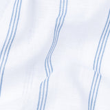 Brivela Blue Stripe Linen Shirt - John Ellies