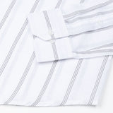 Brivela Grey Stripe Linen Shirt - John Ellies