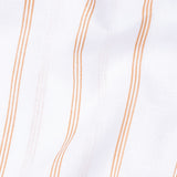 Brivela Orange Stripe Linen Shirt - John Ellies