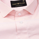 Gritts Orange Textured Cotton Shirt - John Ellies