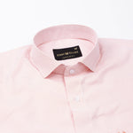 Gritts Orange Textured Cotton Shirt - John Ellies