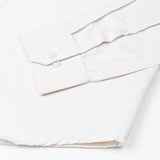 Gritts Cream Textured Cotton Shirt - John Ellies