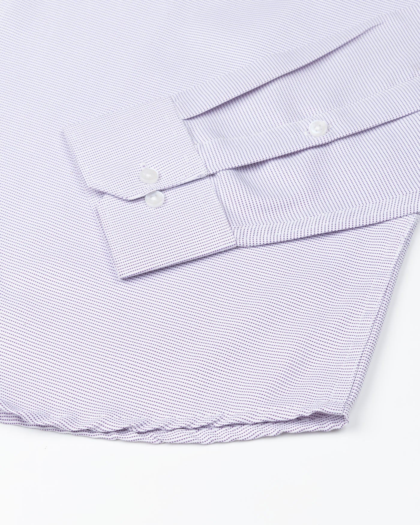 Gritts Purple Textured Cotton Shirt - John Ellies