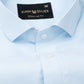 Gritts Blue Textured Cotton Shirt - John Ellies