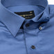 Rostin Grey Hidden Button Down Giza Cotton Shirt - John Ellies
