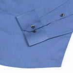 Rostin Grey Hidden Button Down Giza Cotton Shirt - John Ellies