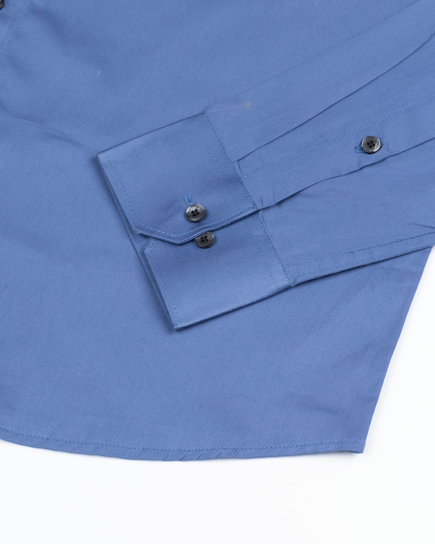 Rostin Grey Hidden Button Down Giza Cotton Shirt - John Ellies