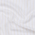 Brivela Gold Stripe Linen Shirt - John Ellies