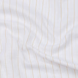 Brivela Gold Stripe Linen Shirt - John Ellies
