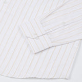 Brivela Gold Stripe Linen Shirt - John Ellies