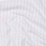 Brivela Orange Stripe Linen Shirt - John Ellies