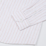 Brivela Orange Stripe Linen Shirt - John Ellies
