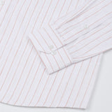 Brivela Orange Stripe Linen Shirt - John Ellies