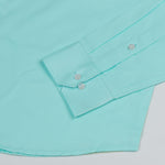 Jexari Lime Plain Giza Cotton Shirt - John Ellies