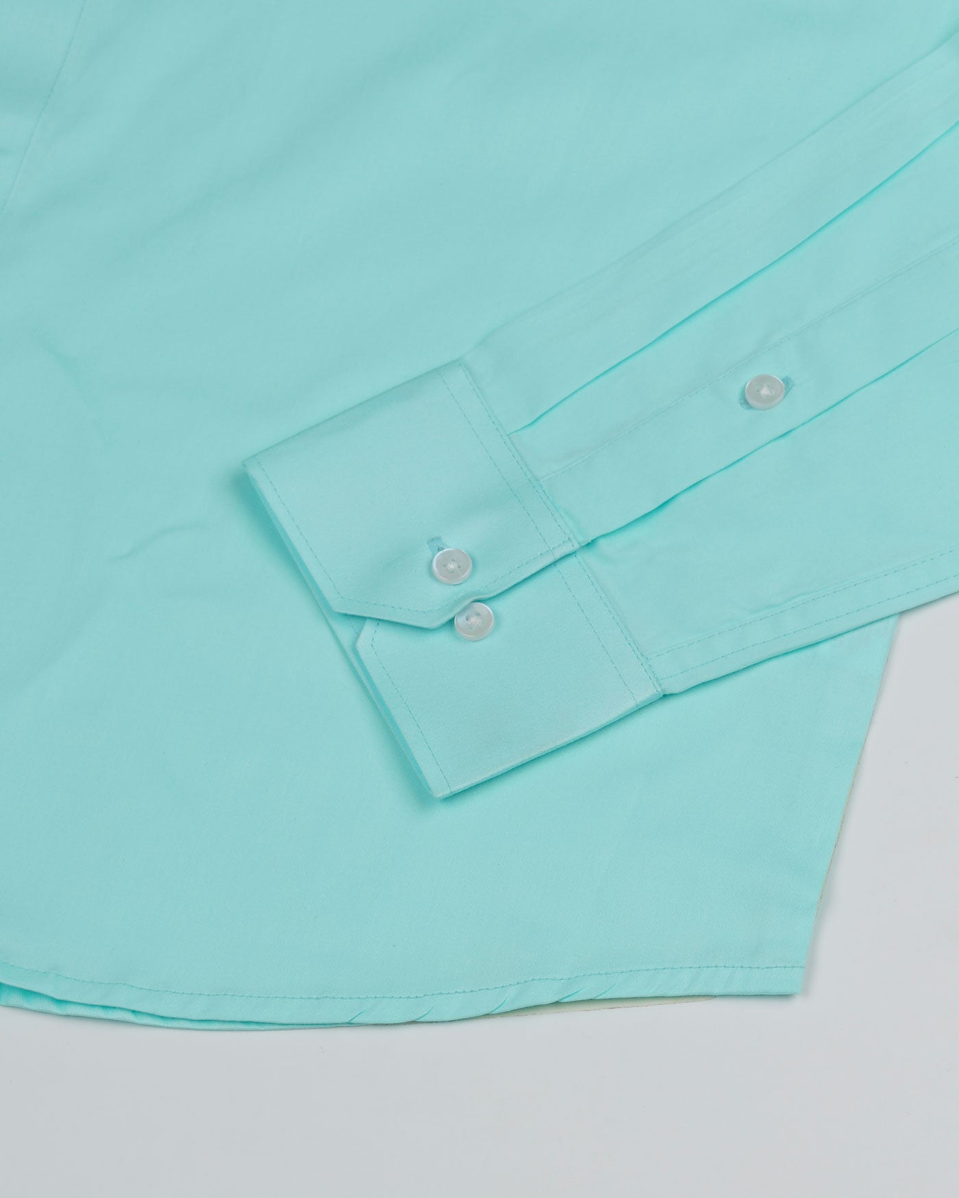Jexari Lime Plain Giza Cotton Shirt - John Ellies