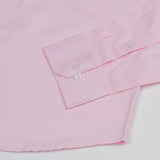 Jexari Pink Plain Giza Cotton Shirt - John Ellies