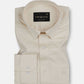 Jexari Peach Plain Giza Cotton Shirt - John Ellies