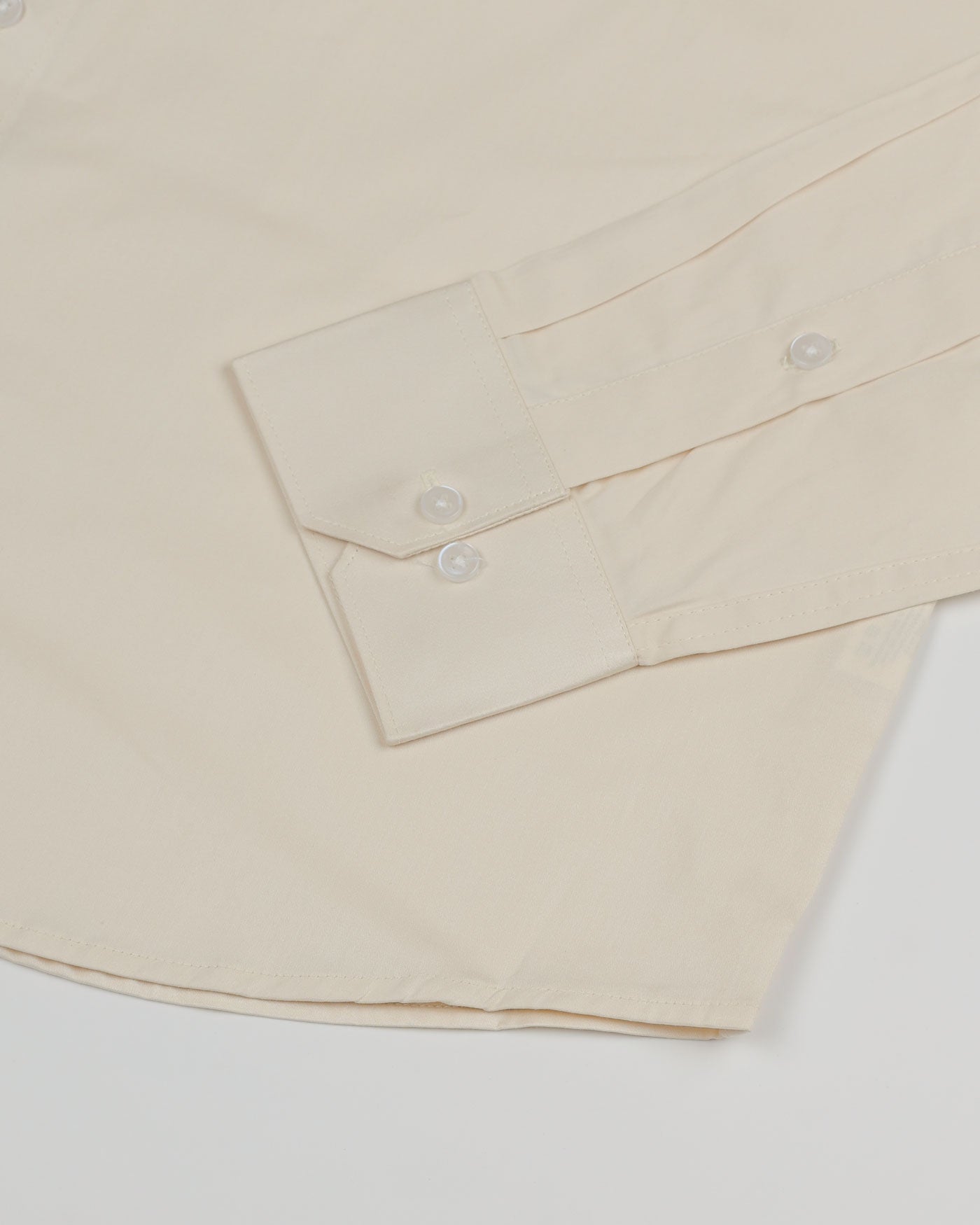 Jexari Peach Plain Giza Cotton Shirt - John Ellies