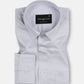 Jexari Silver Plain Giza Cotton Shirt - John Ellies
