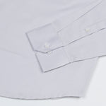 Jexari Silver Plain Giza Cotton Shirt - John Ellies