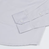 Jexari Silver Plain Giza Cotton Shirt - John Ellies