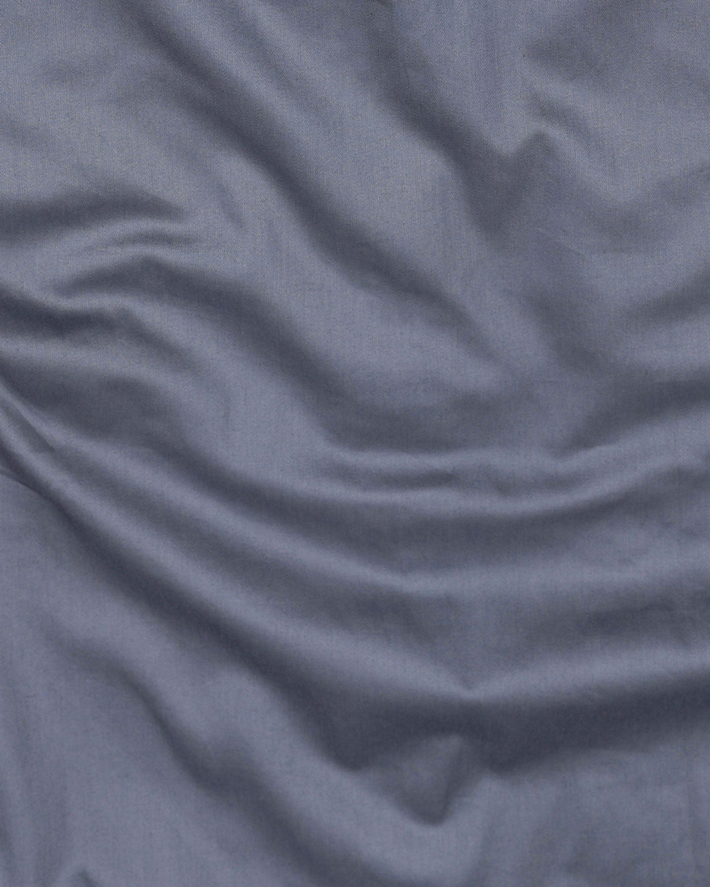 Jexari Charcoal Grey Plain Giza Cotton Shirt - John Ellies
