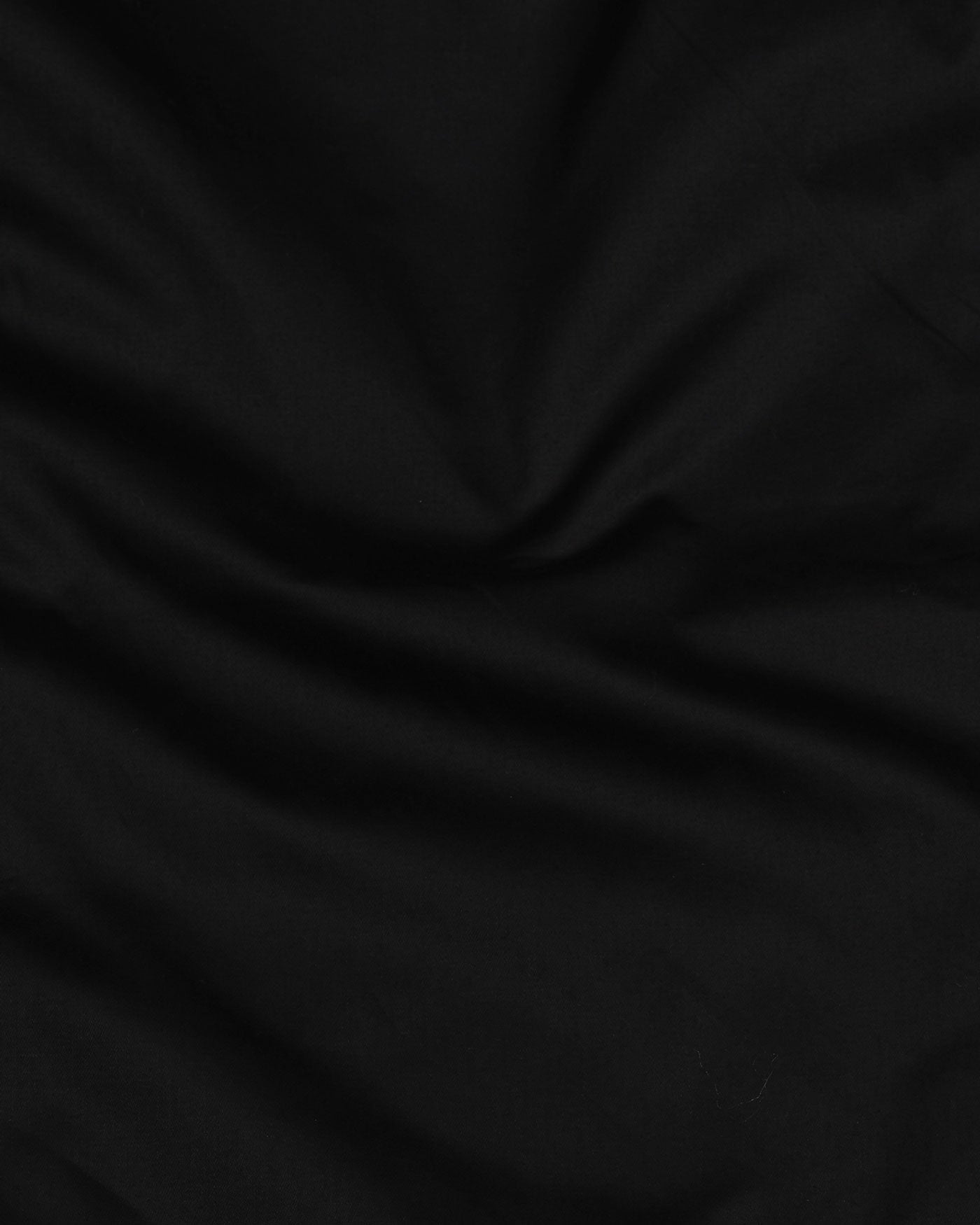 Jexari Black Plain Giza Cotton Shirt - John Ellies