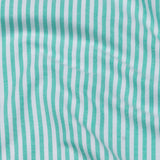 Pristine Lime Stripe Oxford Cotton Shirt - John Ellies