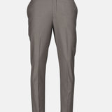 Madls Khaki Plain Formal Cotton Pant - John Ellies