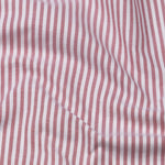 Pristine Red Stripe Oxford Cotton Shirt - John Ellies