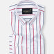 Clemence Red And Blue Stripes Cotton Shirt - John Ellies