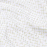 Mistryn White Checked Linen Shirt - John Ellies