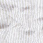 Mistryn White Awning Strips Linen Shirt - John Ellies