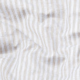 Mistryn White Awning Strips Linen Shirt - John Ellies