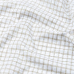 Mistryn White Thicker Checked Linen Shirt - John Ellies