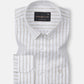 Mistryn White Strips Linen Shirt - John Ellies